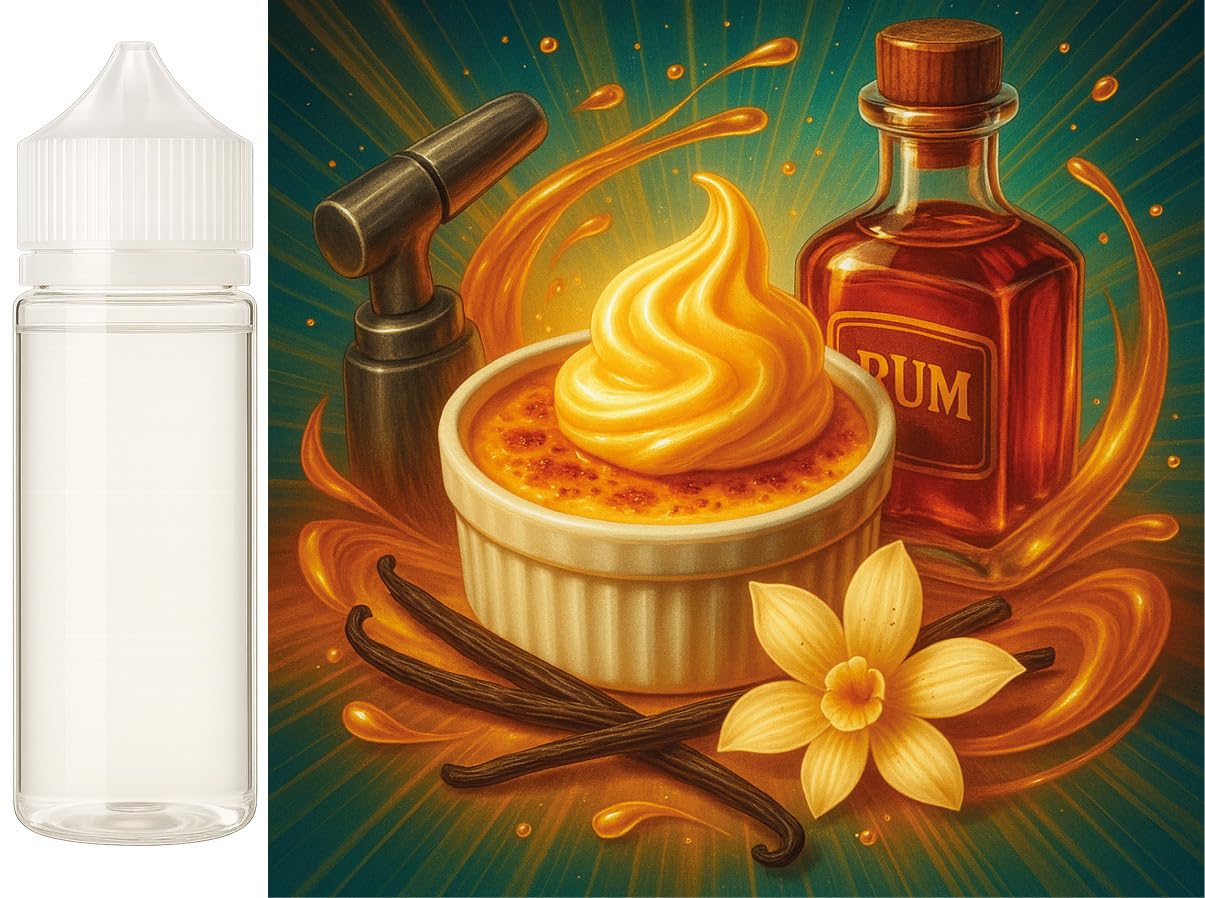 Rum Brûlée – rum masło wanilia aromat koncentrat – Wegański – Sasami – 100ml