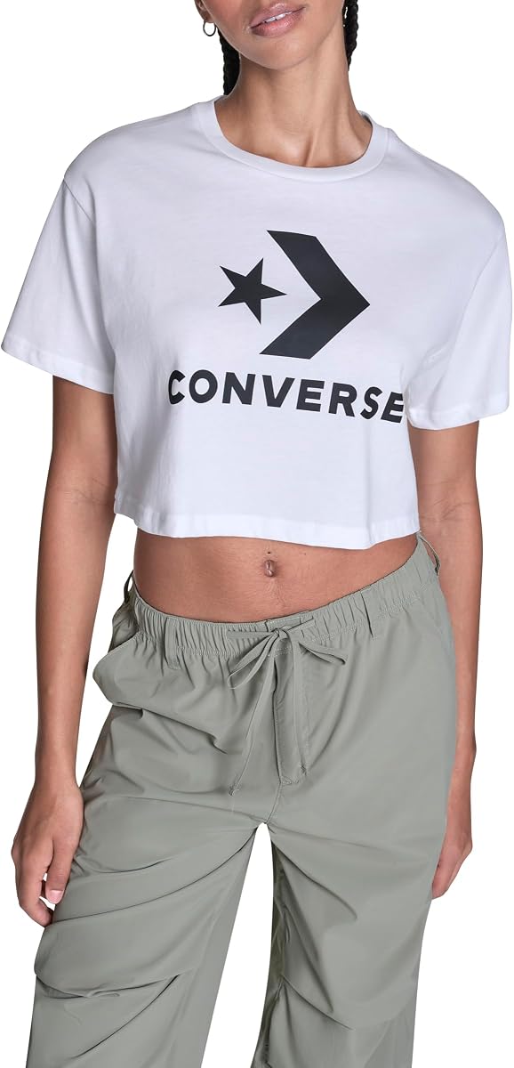 Converse Top deportivo de punto bordado Star Chevron para mujer