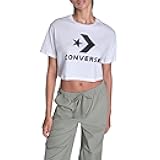 Converse Women's Star Chevron Embroidered Sporty Knit Top