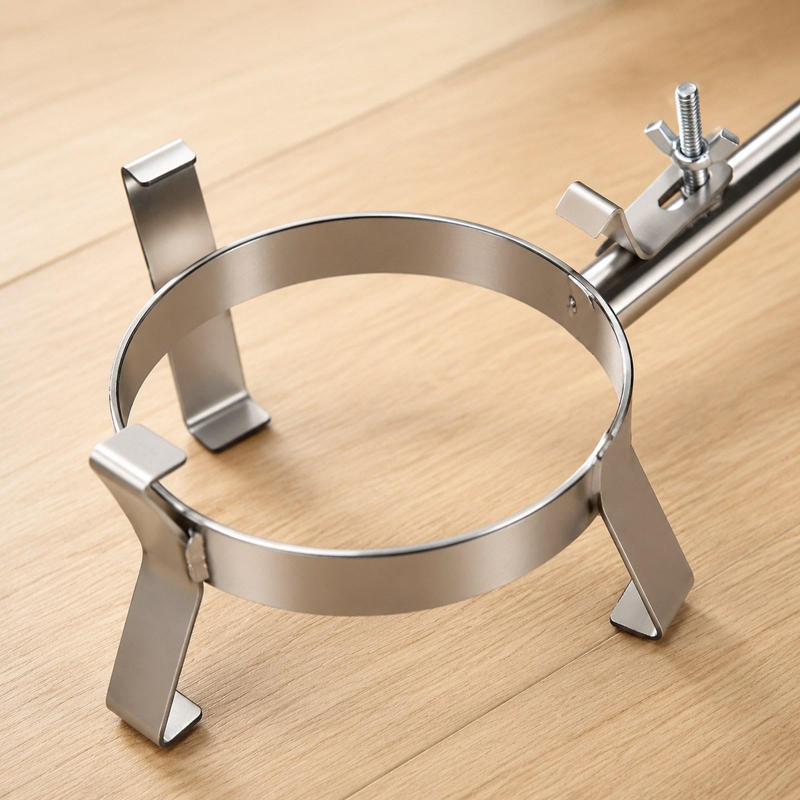 Pinza per Crogiolo, Morsetto Robusto per Ciotola, Strumento per Fusione Metalli, Manico Lungo, Design Fisso in Acciaio Inossidabile di, a