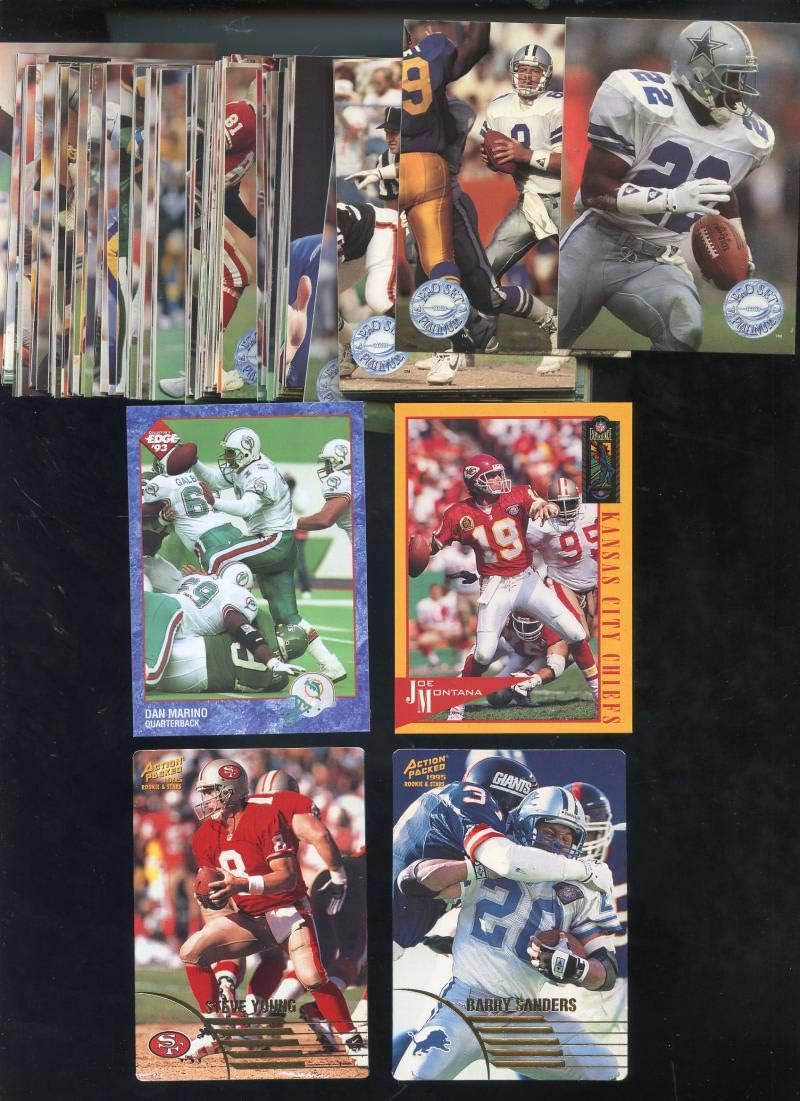 1991 Pro Set Platinum Football Card Complete Set Series 1 One BONUS Joe Montana