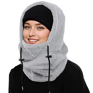 Balaclava Winter Men and Women Ski Mask Cold Weather Outdoor Wind-Resistant Warm Hats Winter Masks Hooded Scarves