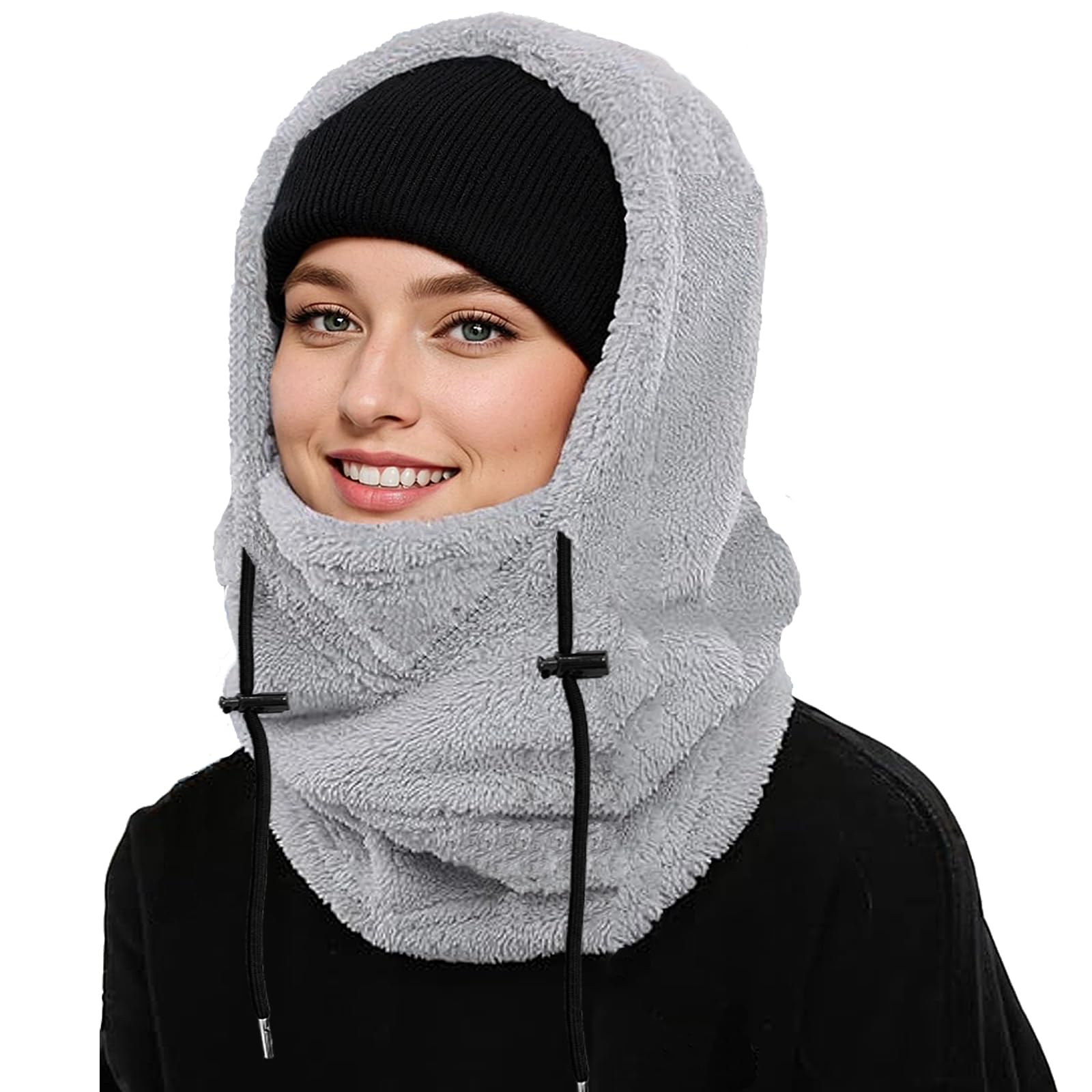 Balaclava Winter Men and Women Ski Mask Cold Weather Outdoor Wind-Resistant Warm Hats Winter Masks Hooded Scarves