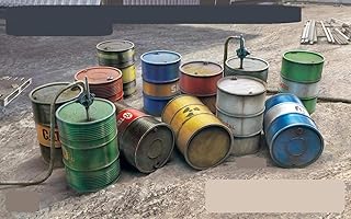 Scale Plastic Model Kit - Military Miniatures - Modern Oil Drums