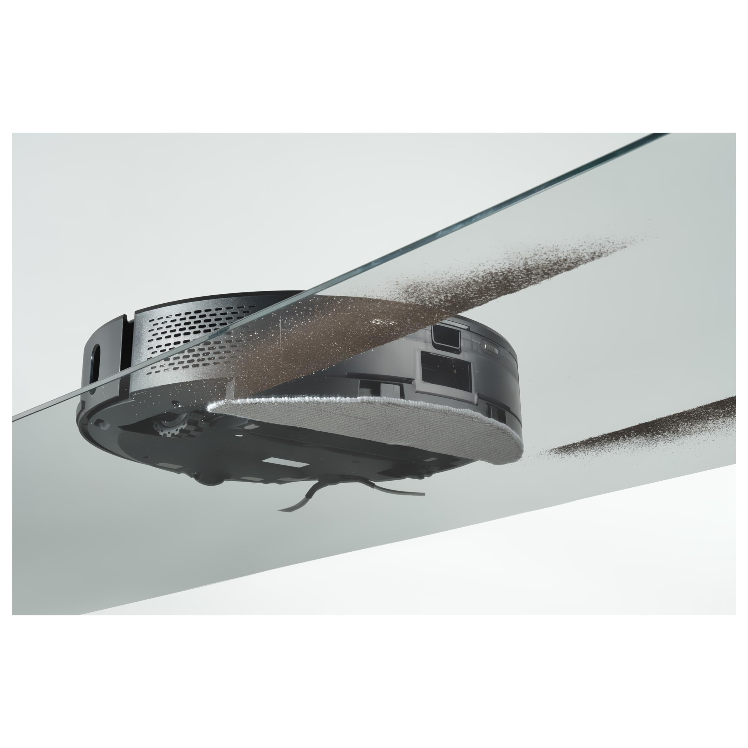 Sencor Robot Aspirapolvere Lavapavimenti SRV 9120BK - Navigazione Laser LiDAR, Ultra-Potente 3000Pa, Autonomia di 140 min, Controllo tramite App, Silenzioso, Ideale per Peli Animali e Tappeti