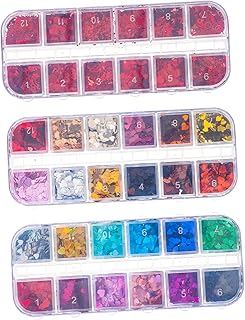 Decoração De Unhas 3 Caixas Acessórios De Arte Para Unhas Coração Decoração Glitter Adesivos Unhas Decoração Dia Namorados DIY Manicure Lantejoulas Formato De Coração Lantejoulas
