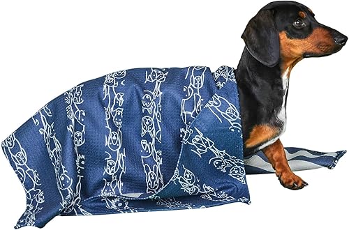 Miniatura 25 de Dock & Bay Toalla para mascotas - Toallas para perros superabsorbentes y de secado rápido con bolsa - 100% recicladas - Cachorros con orgullo