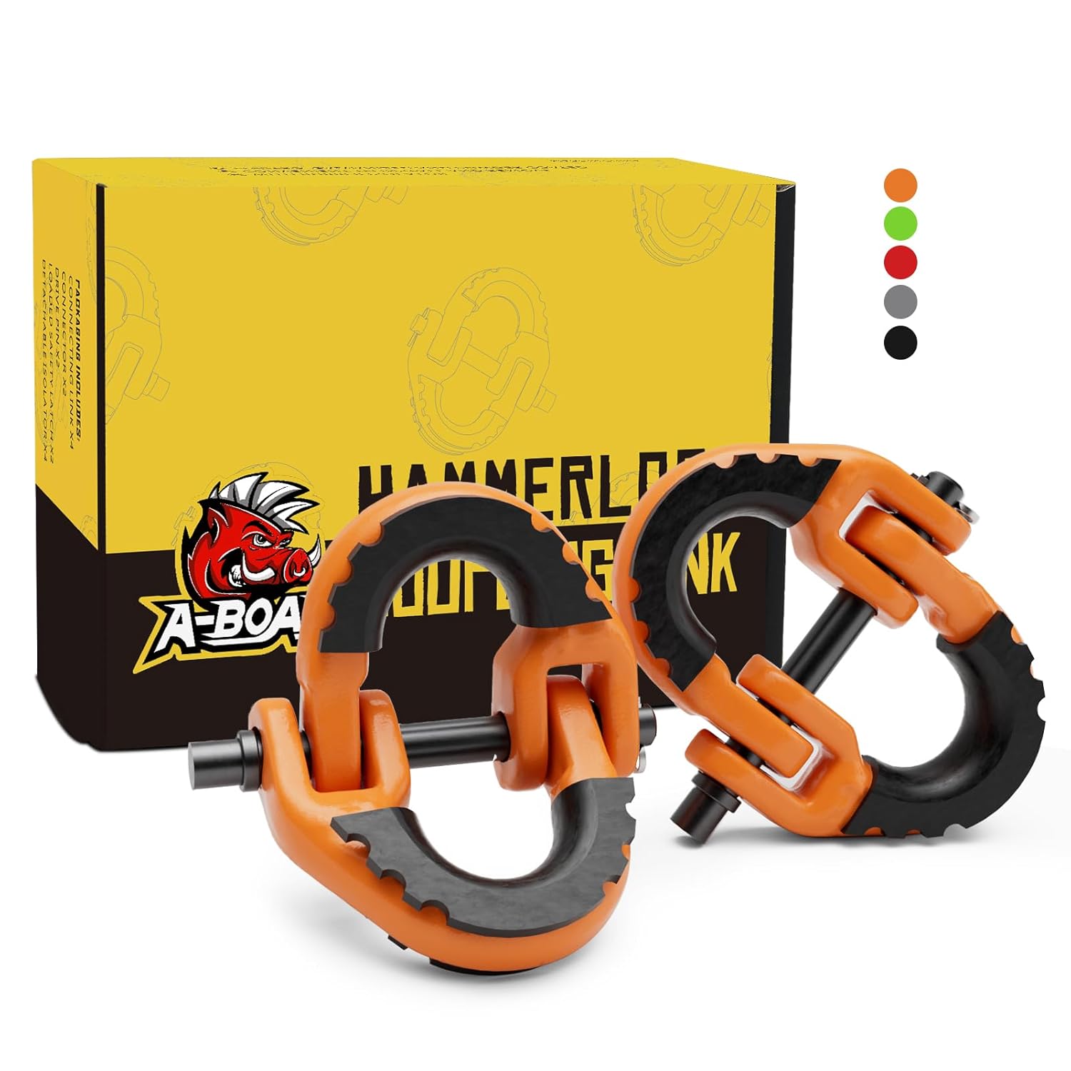 1/2 Safety Chain Connector Link 2-pack hammerlock