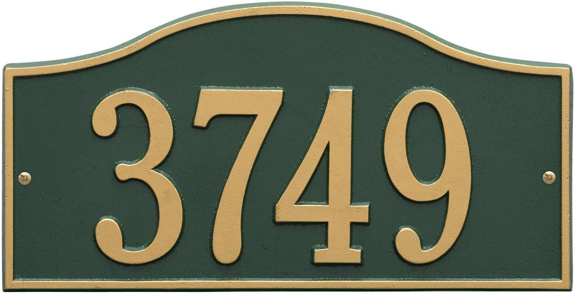 Whitehall Customized Rolling Hills 1 Line Wall Address
