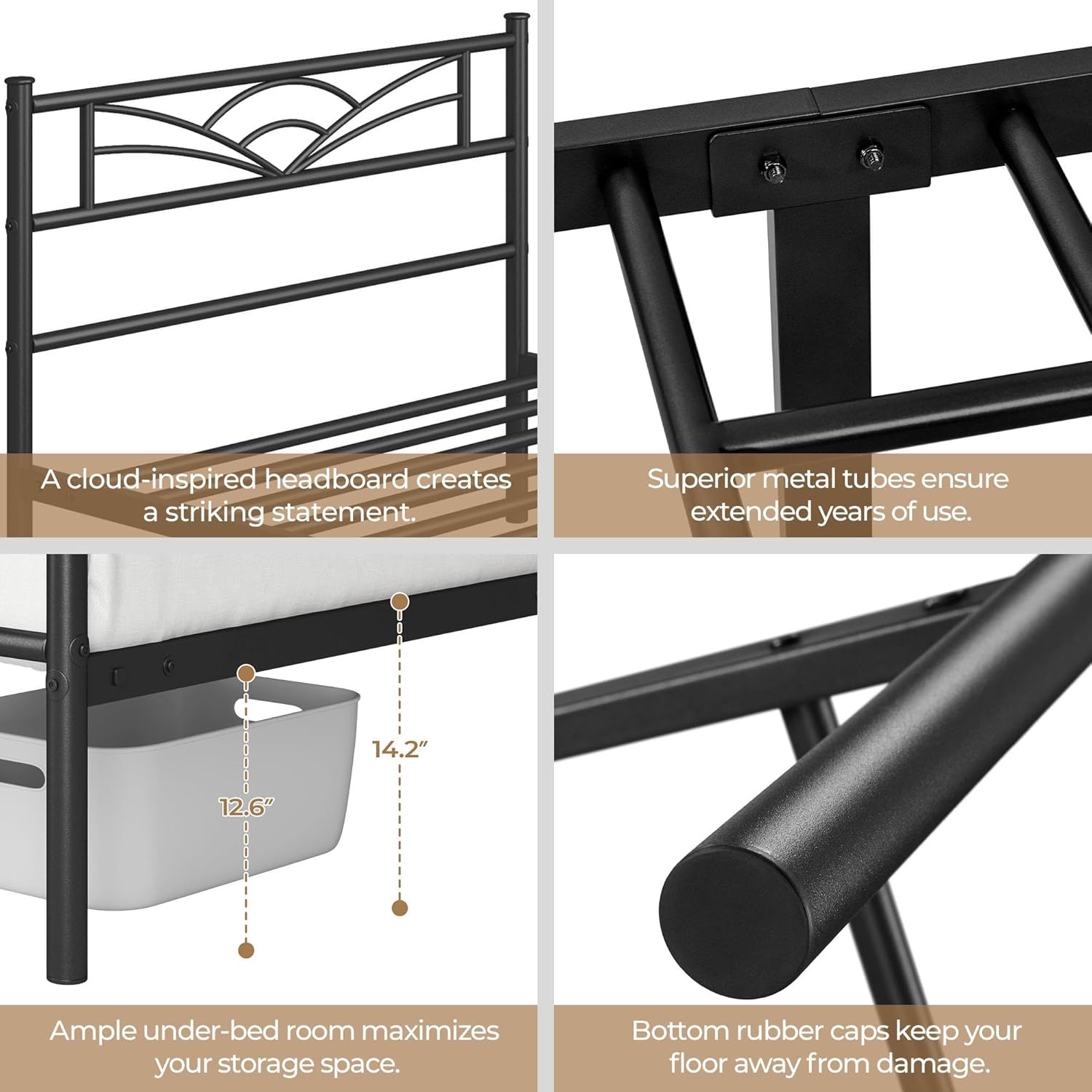 Image showing L-shaped brackets reinforcing joints for extra stability.
