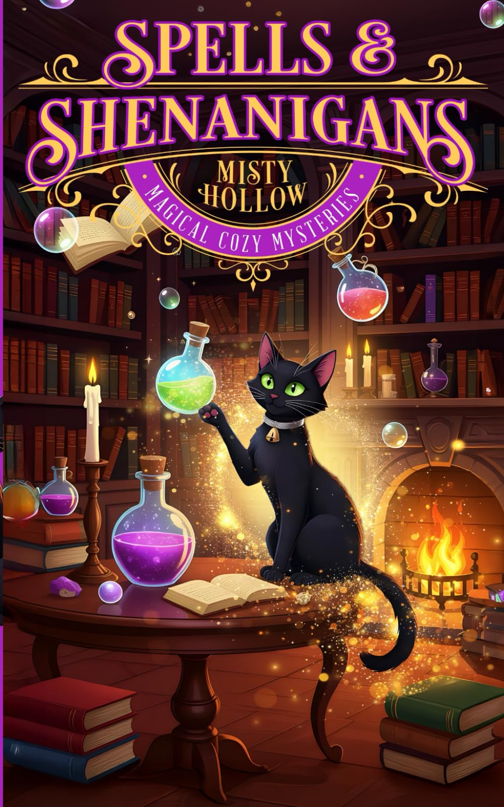 Spells & Shenanigans (Misty Hollow Magical Cozy Mysteries)