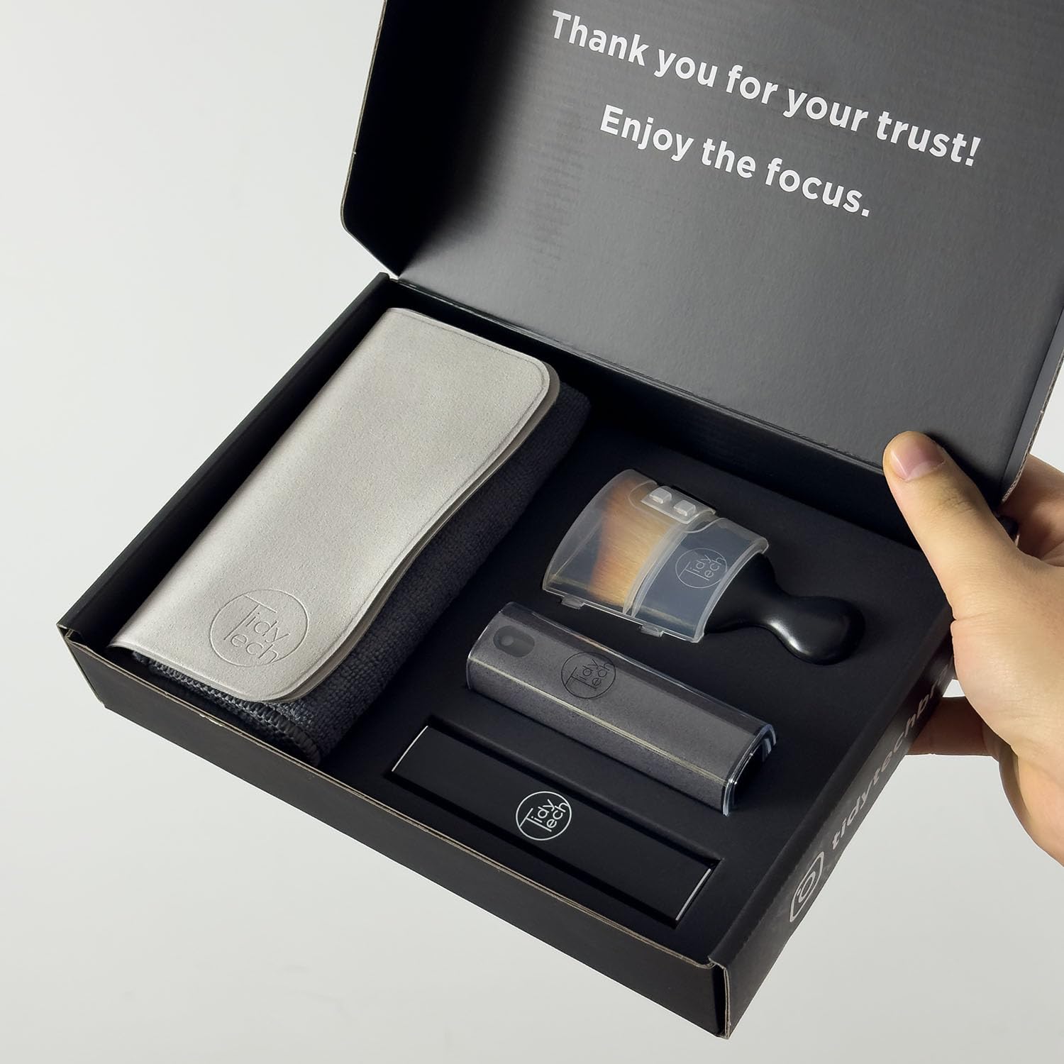 Premium Cleaning Set – ideal für Apple Geräte (Display, MacBook, iPad, Tastatur & AirPods,...)
