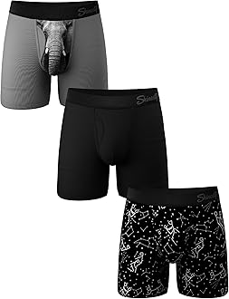 Shinesty Hammock Support Mens Boxer Briefs with Pouch