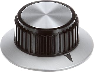 Apw Wyott 56508 Black/Aluminum 2.5 Diameter 1 Knob