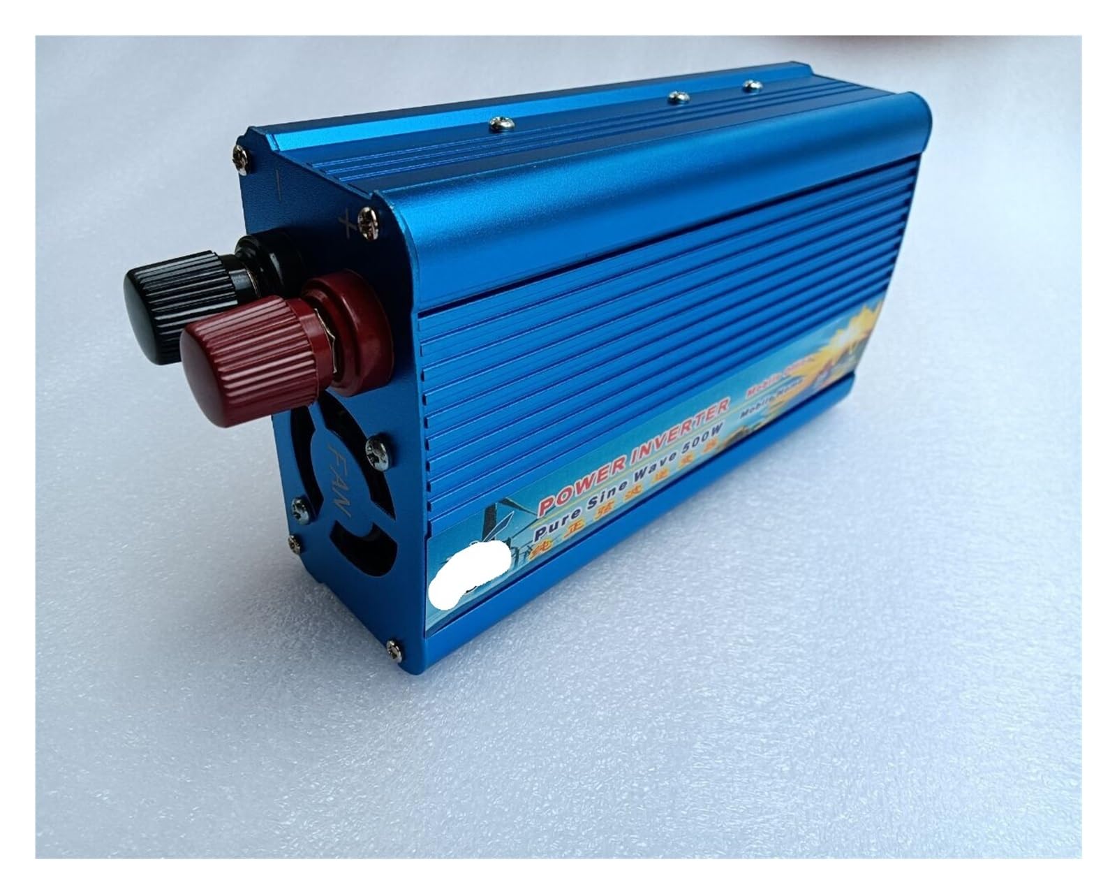 Inversor de corriente 48V a 220V 1KW para solucionar apagones en casas de campo
