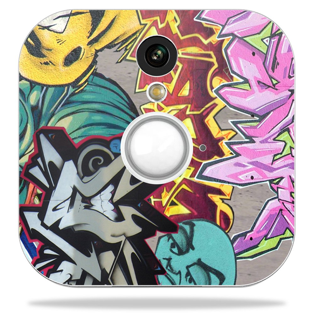MightySkins Skin Compatible with Blink Home Security Camera - Graffiti Wild Styles | Protective, Durable, and Unique Vinyl Decal wrap Cover | Easy to Apply, Remove | Made in The USA