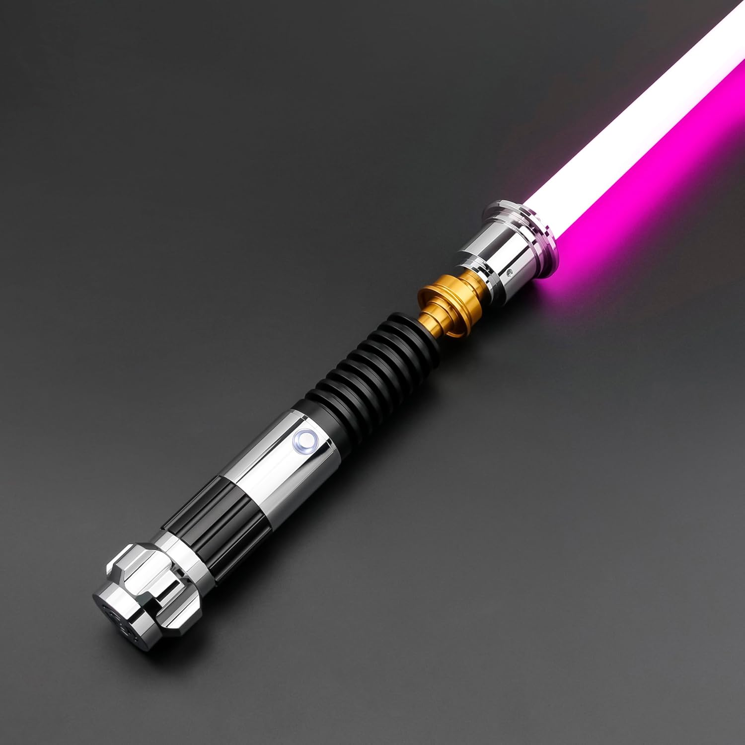 Lightsaber,Lightsabers for Adults/Collectors,Dueling Light Saber,Motion Control Premium Hilt with 12 Colors & 16 Sound Fonts,Light Sabers Toys Halloween Cosplay Weapon,Gifts for Christmas&Training