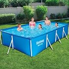 Foto di Bestway 56405 Piscina Fuori Terra Steel Pro Rettangolare da 400x211x81 cm