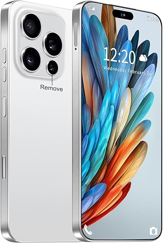 MMY 16PROMA X - Teléfono celular desbloqueado, pantalla HD de 6.99 pulgadas, 16 + 512 GB Android 14 7000 mAh de larga duración de la batería,