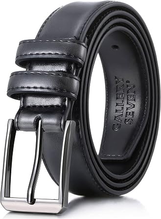 Belts for Men - Genuine Leather Casual Dress Belt