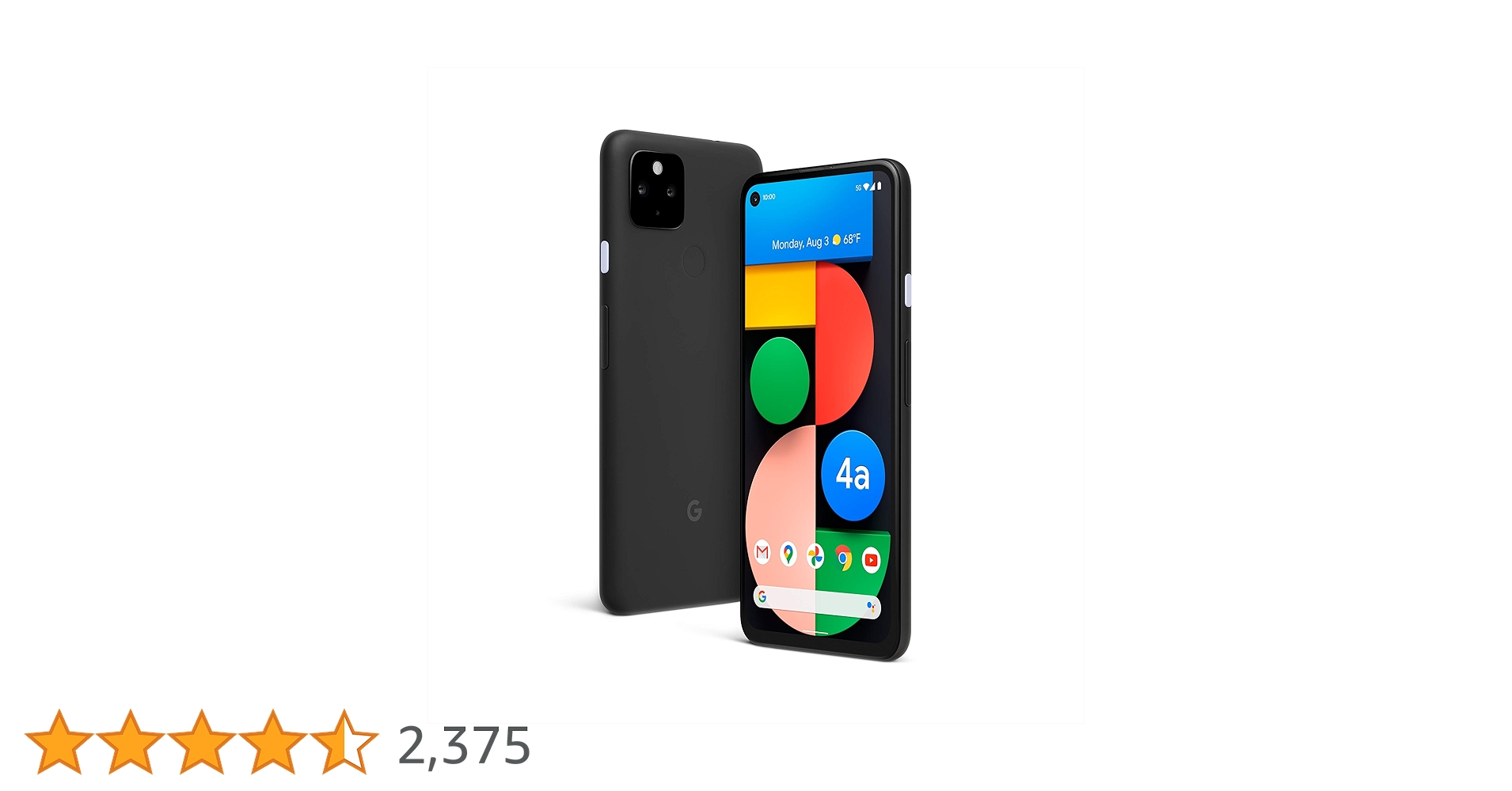 Google Pixel 4A 5G 128GB 6GB US Version - Just Black : Amazon.sg