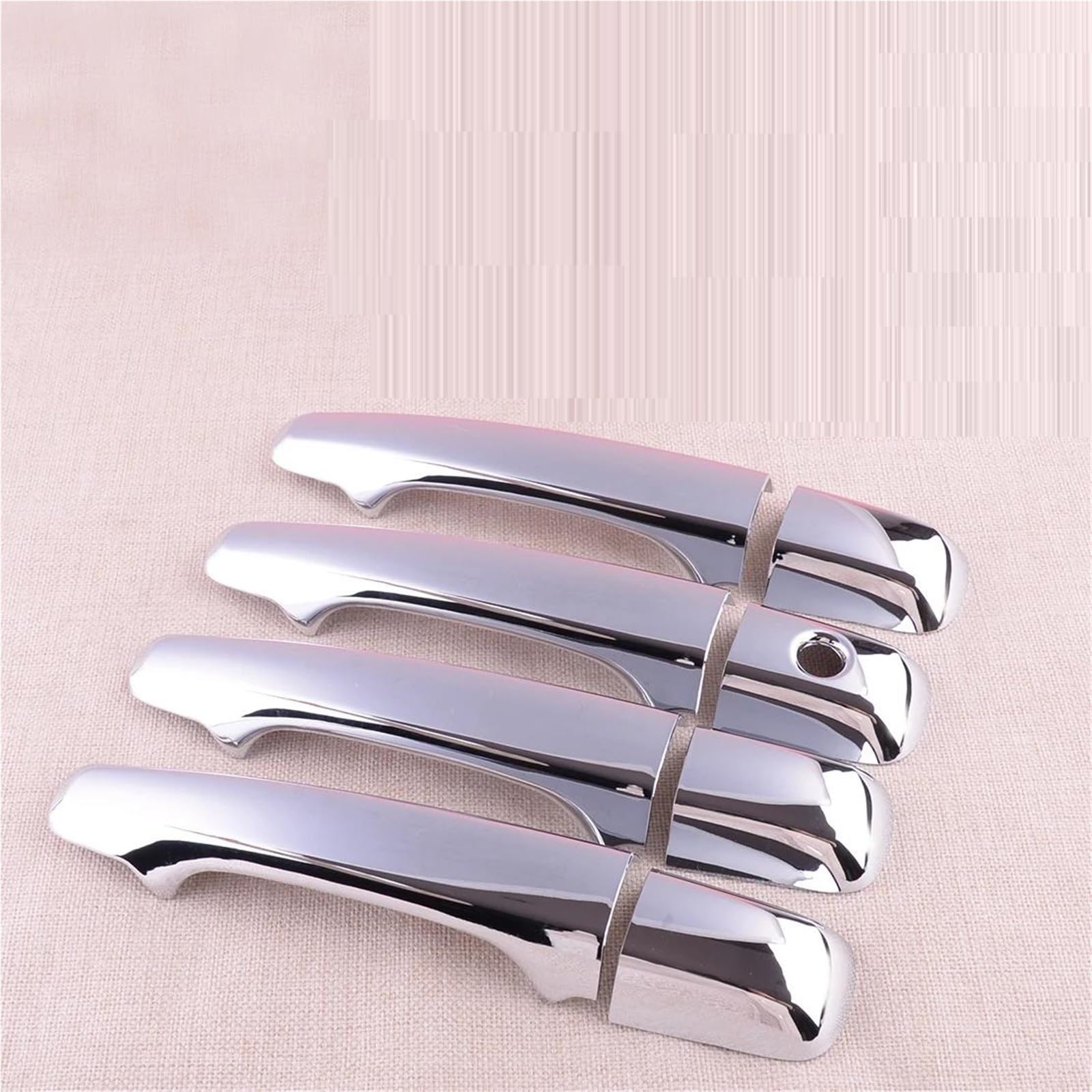 Noheeu One Color 8Pcs Car Abs Chrome Side Exterior Door Handle Cover Trim For Volvo Xc60 2009 2010 2011 2012 2013 2014 2015