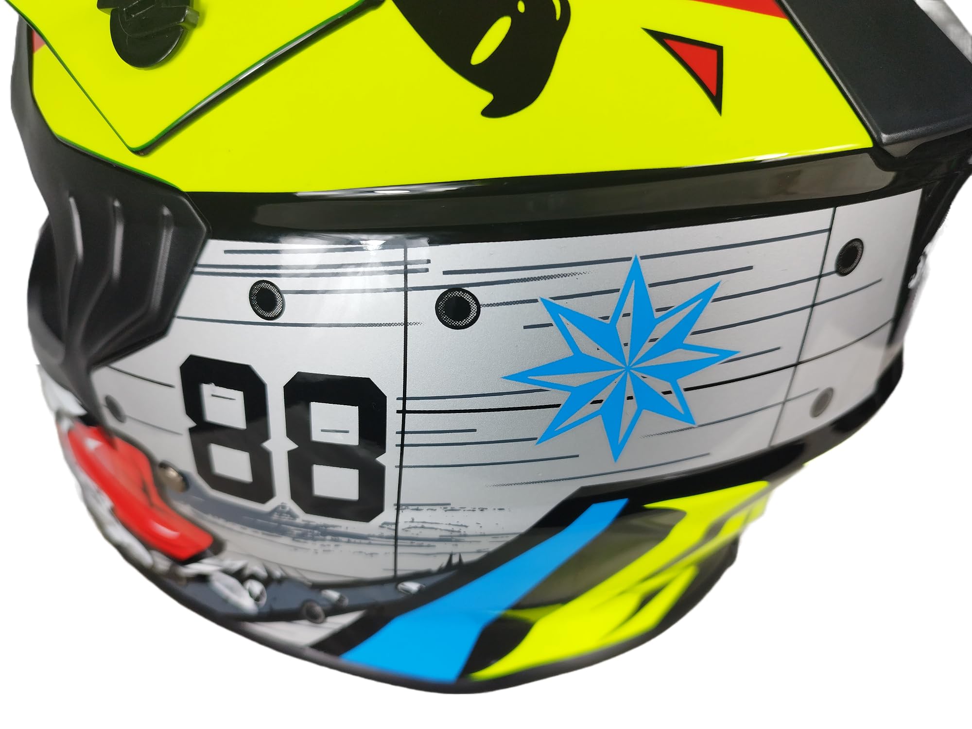 Casco Bimbo bambino per mini moto da Cross Enduro Quad Off Road fuori strada integrale con Nuova Omologazione CE C.E. ECE 22.06