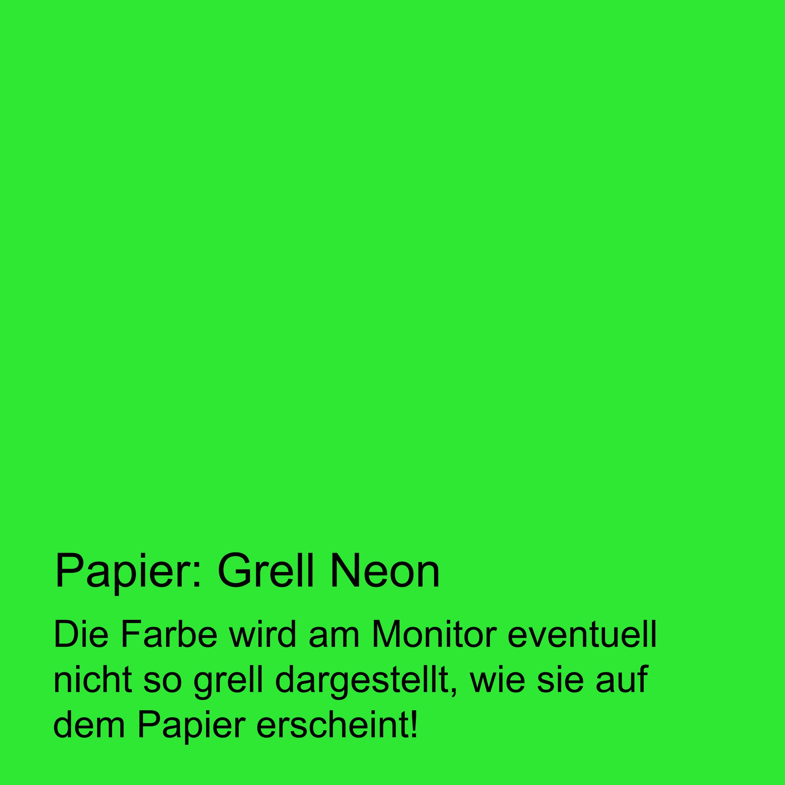 Neonpapier NEON Grün 1000 Blatt DIN A3 80 g/qm farbiges Briefpapier, Leuchtpapier