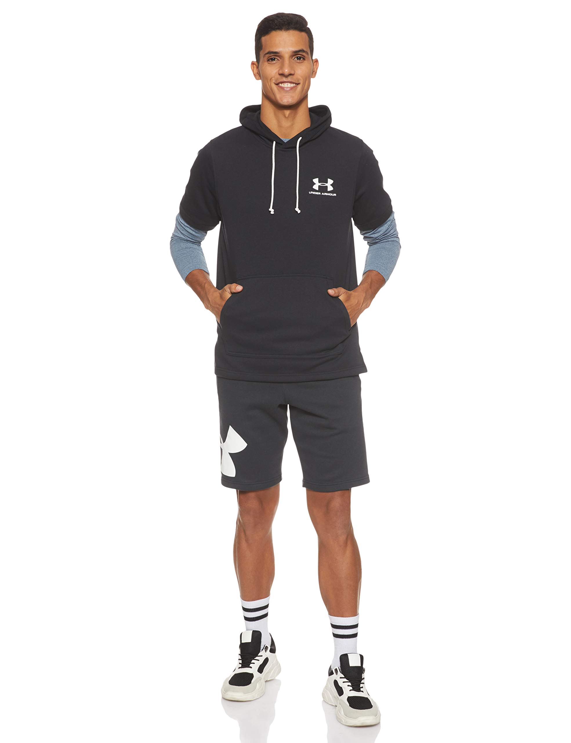 Sportstyle Terry Short Sleeve Hoodie 
