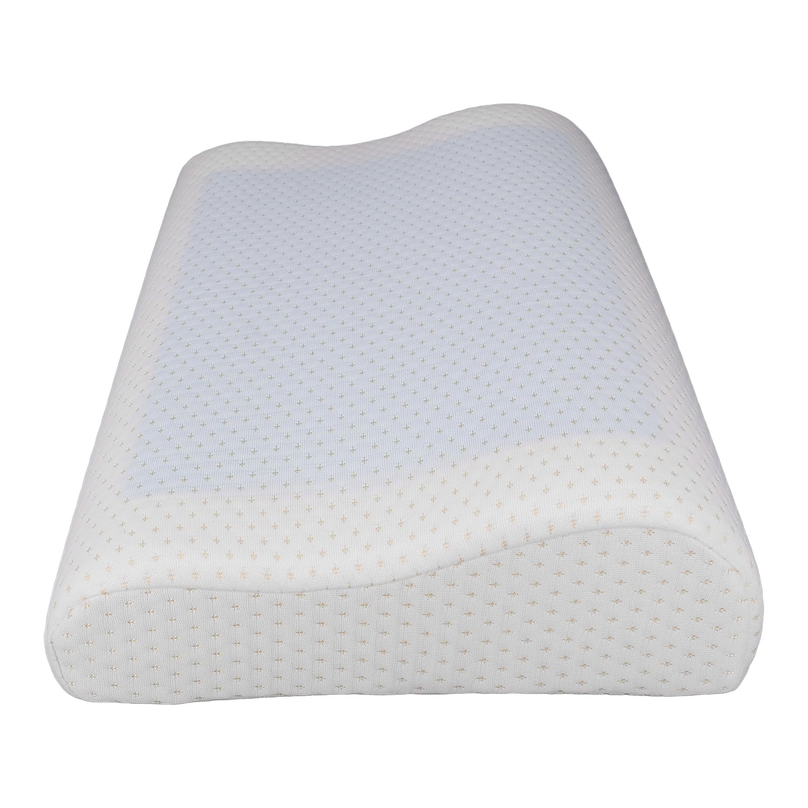 Sonew Almohadas de Apoyo para el Cuello para Dormir, Gel Refrescante, Almohada de Espuma Viscoelástica, Diseño Ergonómico Ondulado, Almohada Cervical para el Hogar y Salón de