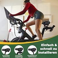 TONBUX Kerékpár Nyereg Gél Párnázással - Vízálló, Légáteresztő Unisex Bicikli Ülés Fényvisszaverővel - Országúti, Városi és MTB Kerékpárokho 9
