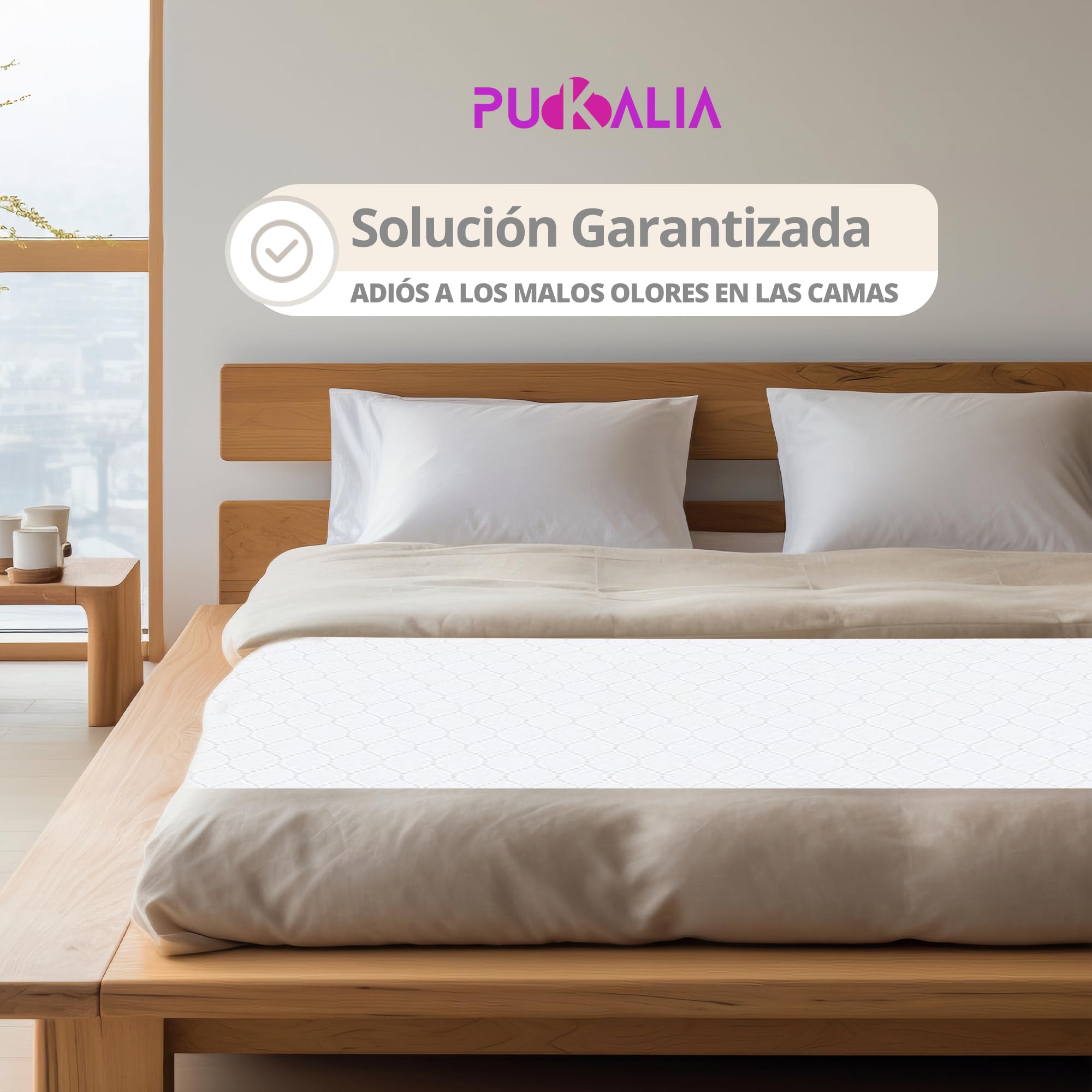 Empapadores Cama Adultos 105x85 cm (Pack X2) Reutilizable Super Absorbente - Lavables con alas 4 Capas - Impermeable - Empapadores Bebe y Adulto - Protector de 105 y alas de 50cm