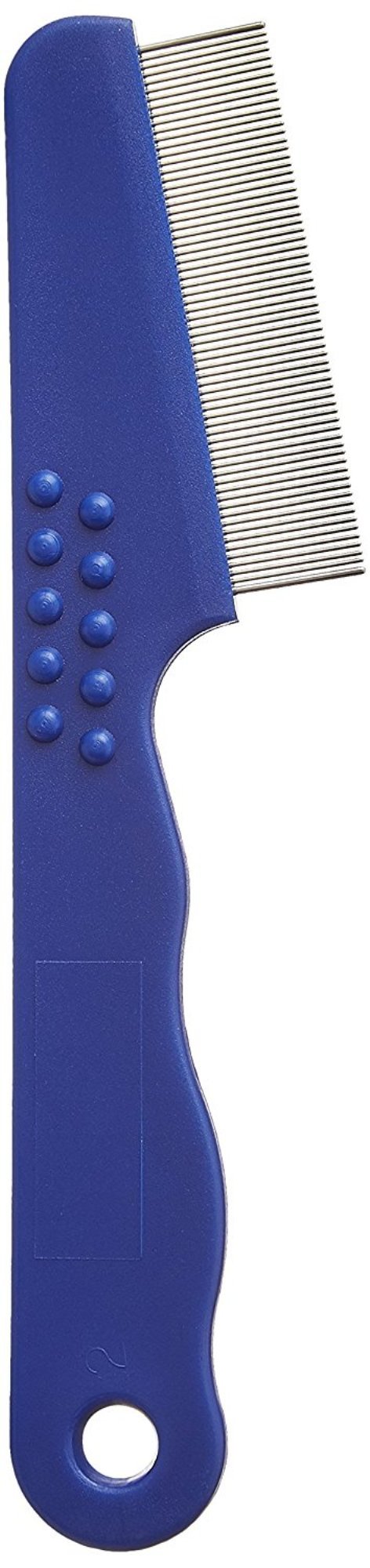 W9 Stainless Steel Pin Flea Dog/Cat Grooming Comb with Non-Slip Rubber Grip Handle-6.1 Inch (Color May Vary) (B07P9CJ9KN) Amazon Price History, Amazon Price Tracker