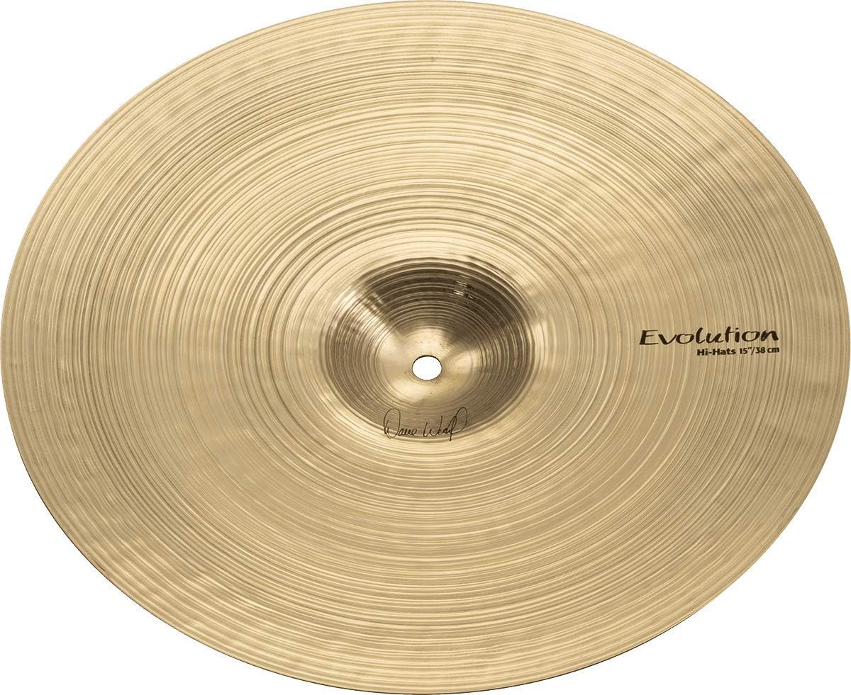 Sabian HHX 15" Evolution Hi-Hat Cymbals, Brilliant Finish (11502XEB)