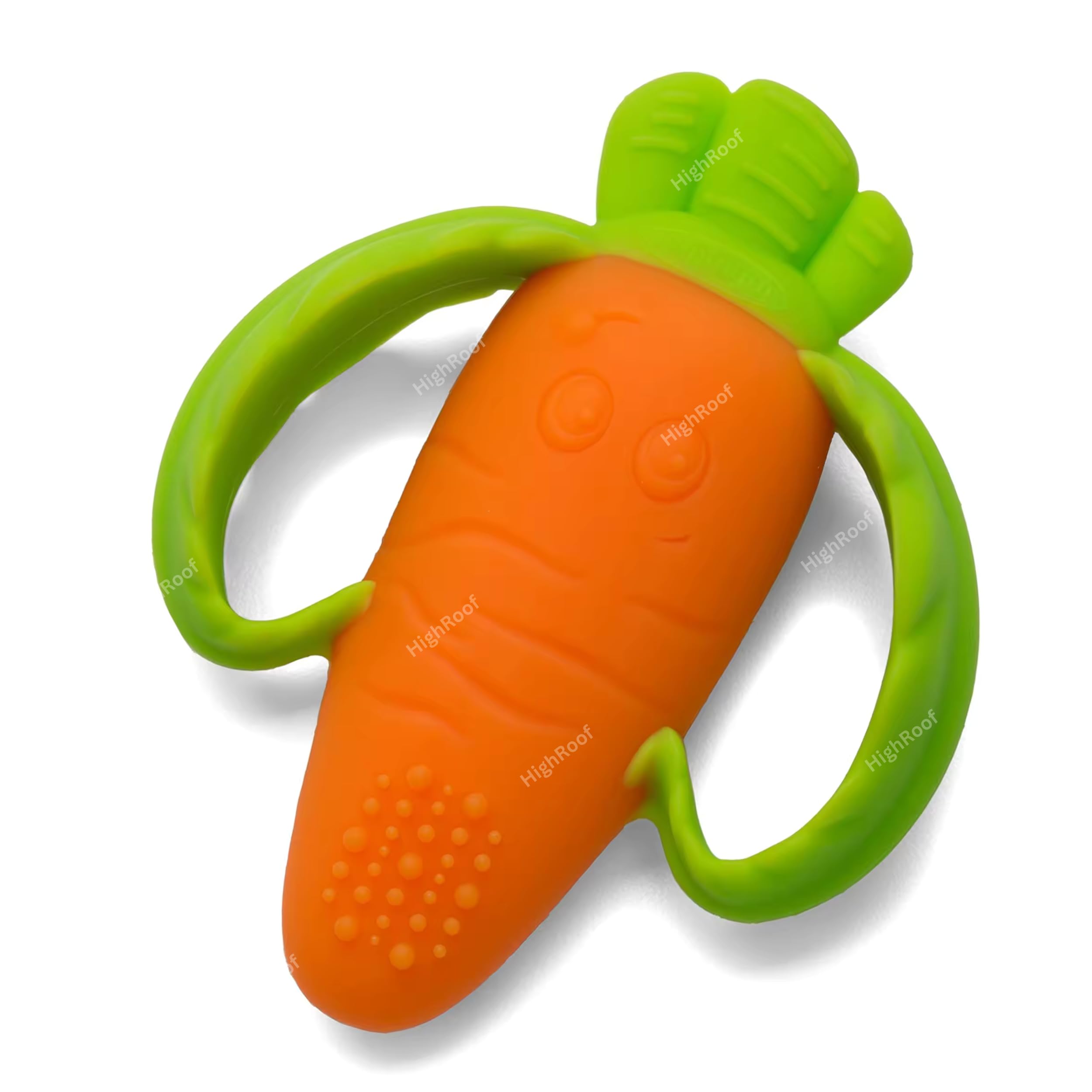 Infant Silicone Good Bites Textured Carrot Teether 6 To 12 Months With Storage Case, Bpa Free Teething Toy For Babies With Textured Surface For Soothing Gums. Babies 0-6 Months.-image-33