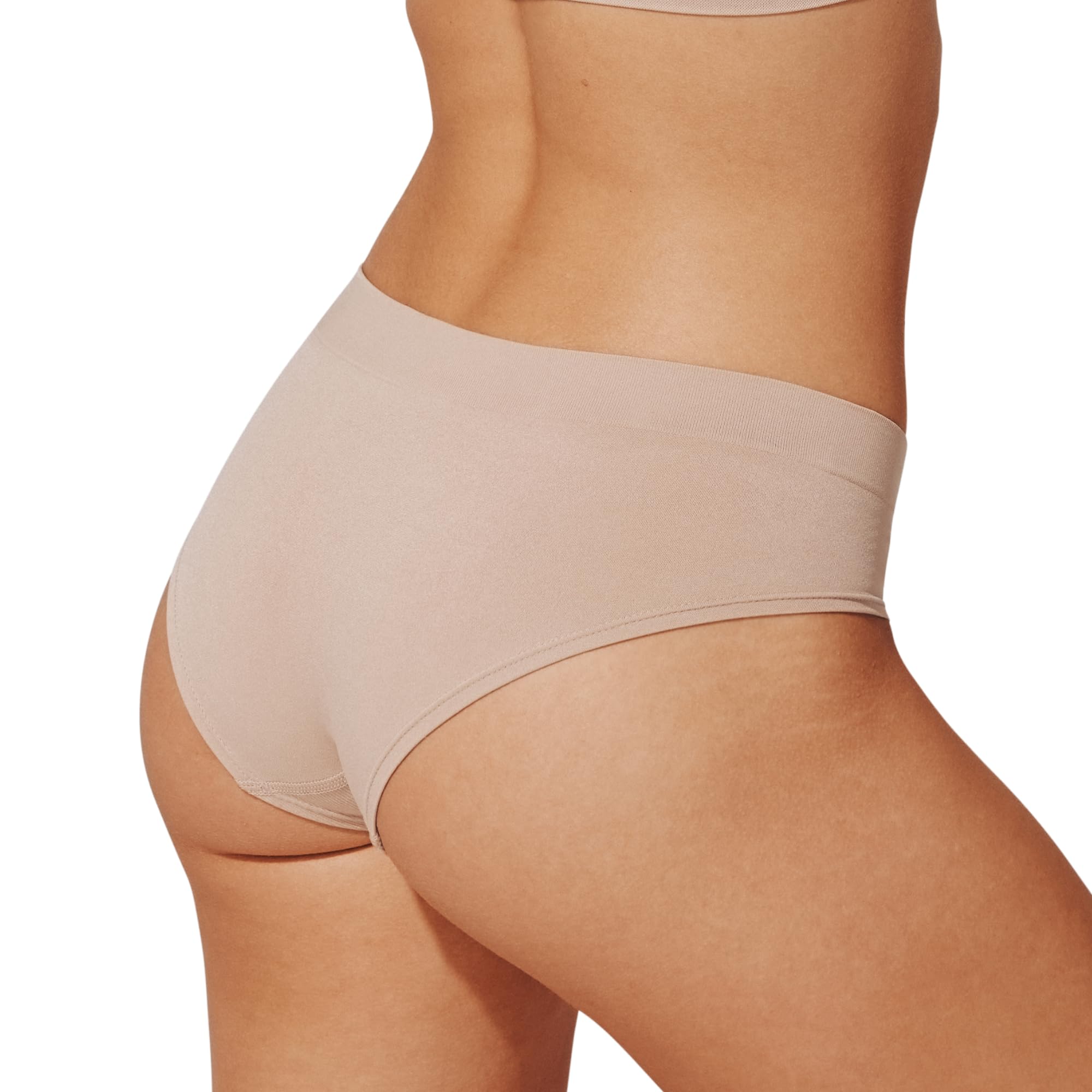 ThirdLove Form Nahtlose Hipster Panties für Damen, atmungsaktiv, Low Rise Panty Set, Damen Dessous, 5er Pack