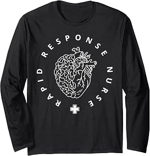 Rapid Response Teams Medical RRT Nurse Nursing Registered Long Sleeve T-Shirt