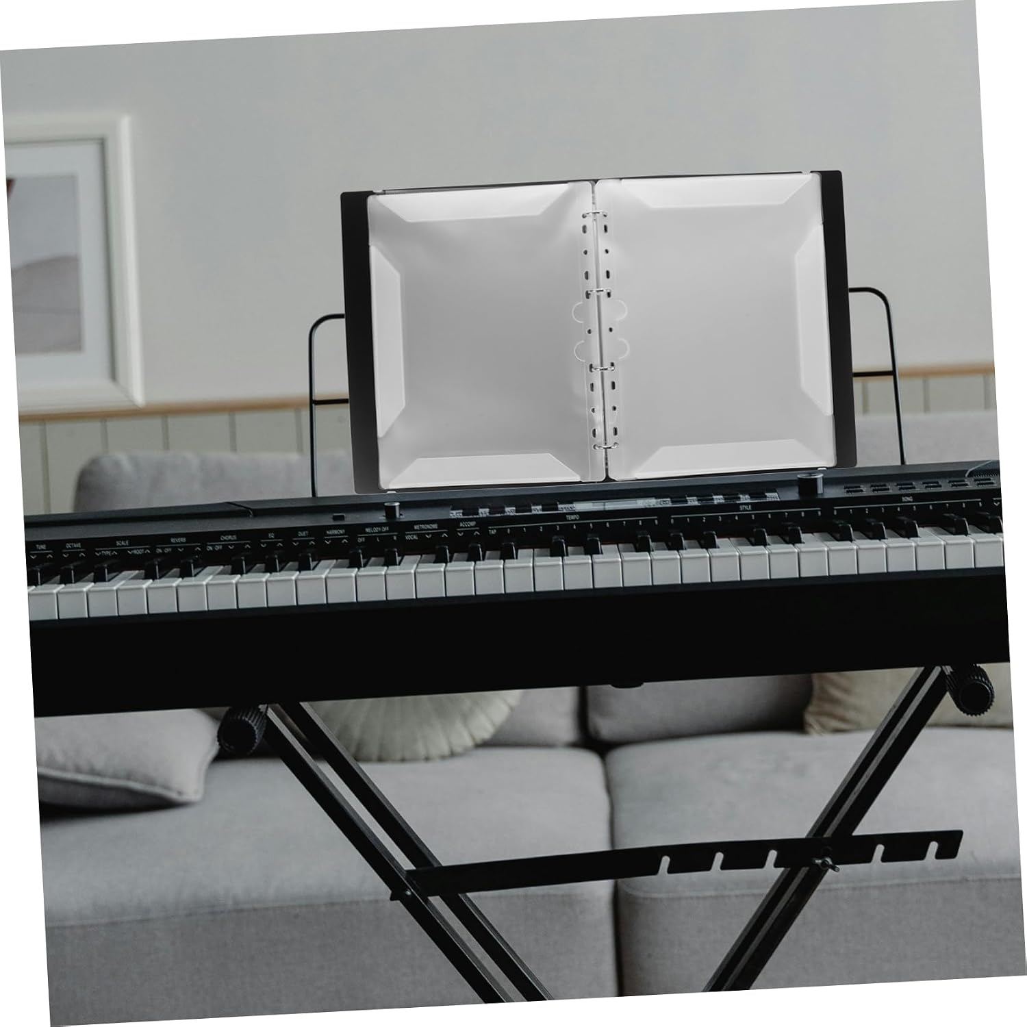 Levemolo Music Holder for Piano Music Sheet Folder Binder Document Holder Non-Reflective Surface