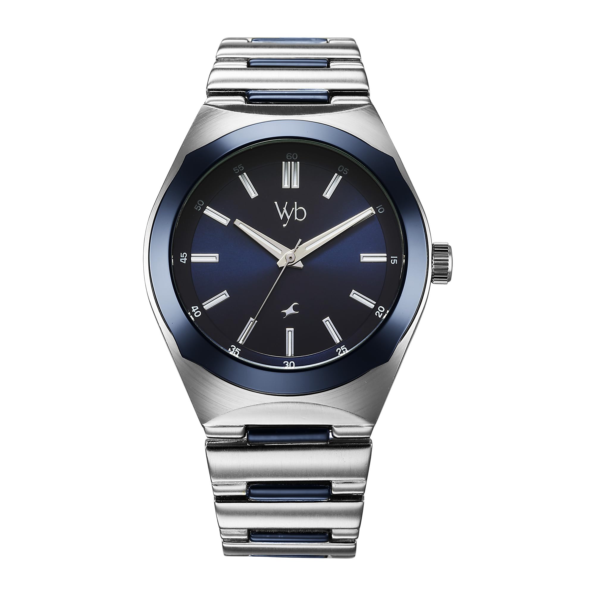 fastrack Vyb Arcane Quartz Analog Blue Dial Watch for Men-picture-5