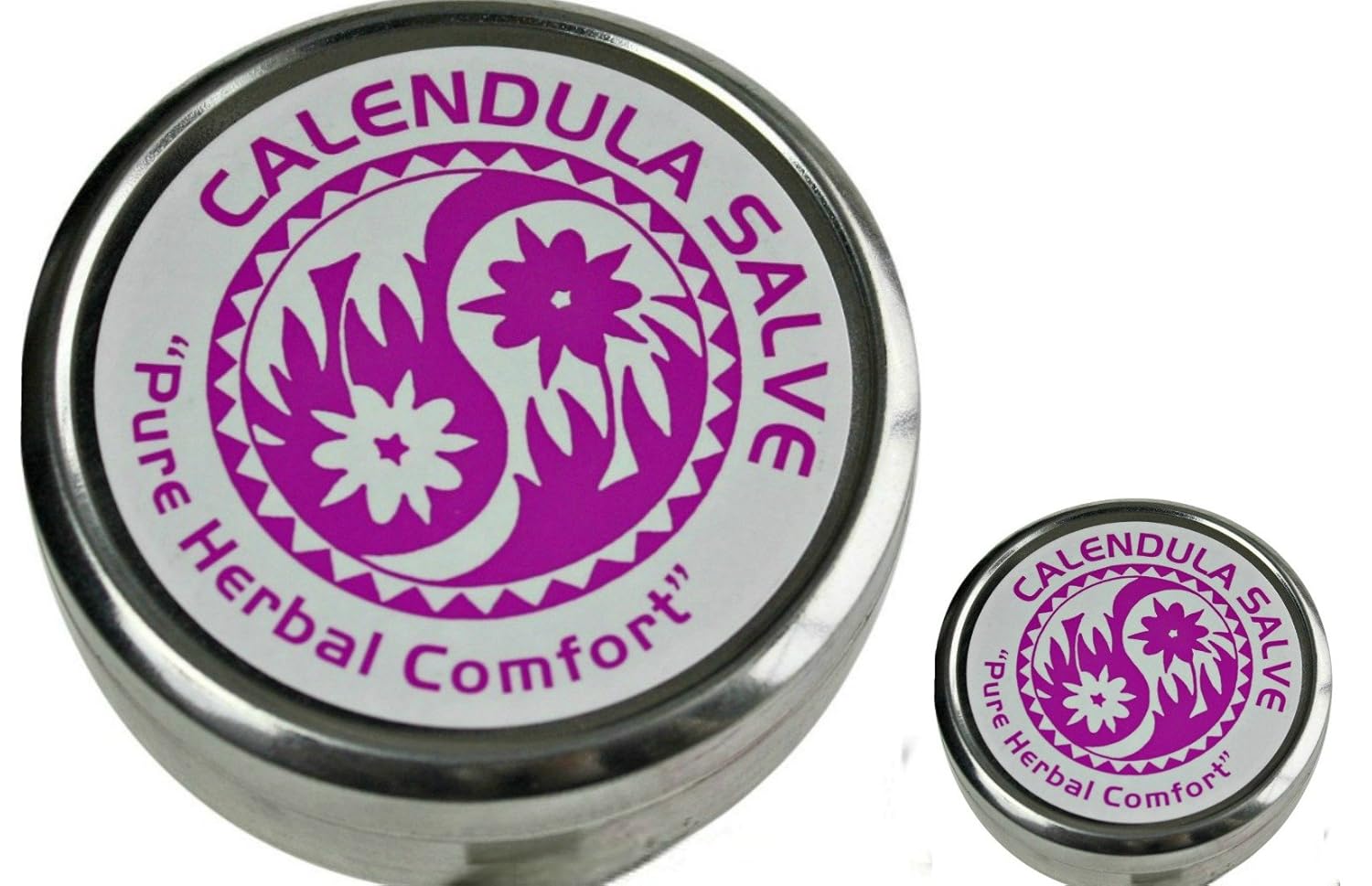 Calendula Salve in Extra Large 4oz and .5oz Travel Tin