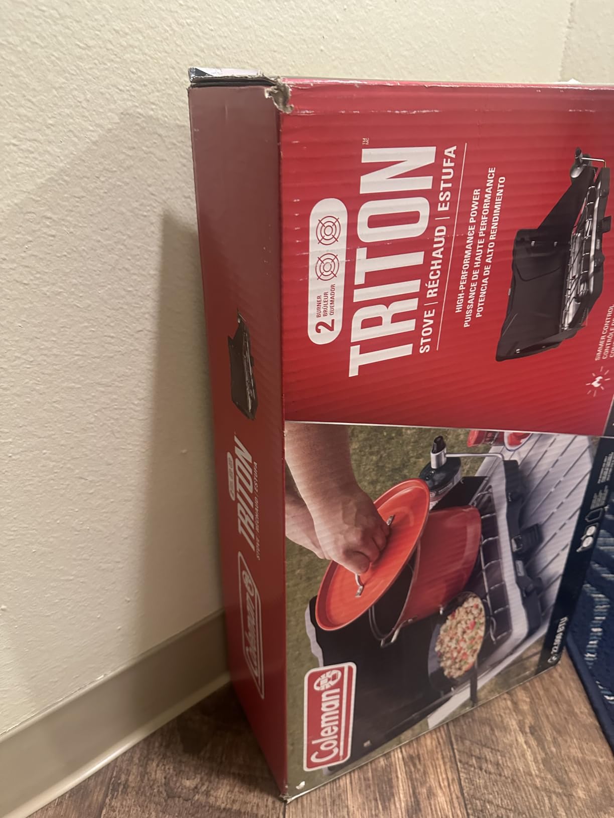 Coleman Triton cooking