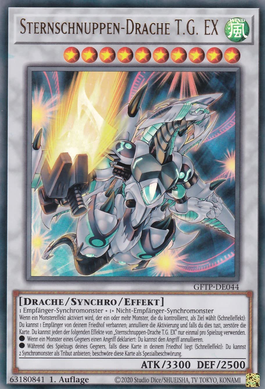 GFTP-DE044 - Sternschnuppen-Drache T.G. EX - Ultra Rare - 1