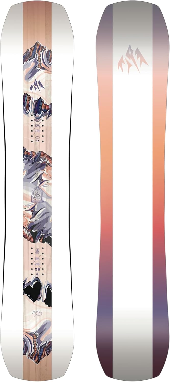 JONES - Women's Twin Sister, Snowboards Directional All Mountain, Ideal for slashing, jibbing and Jumping