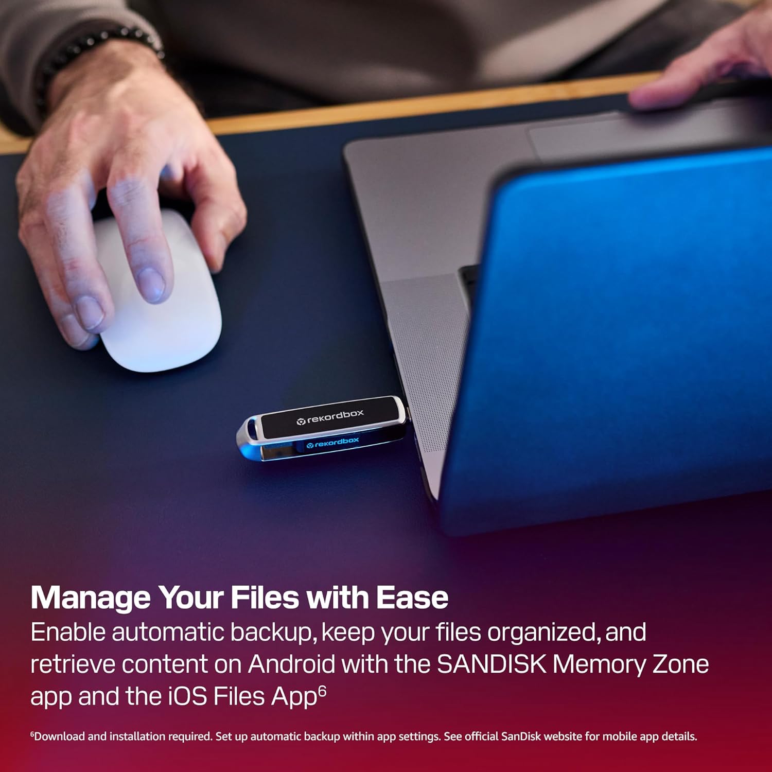 SanDisk 512GB DJ Flash Drive - Up to 1,000 MB/s Read Speed and 900 MB/s Write Speed, High-Performance, Dual Connector USB Type-C and USB Type-A Flash Drive - SDDDE1-512G-GR46 - Image 8