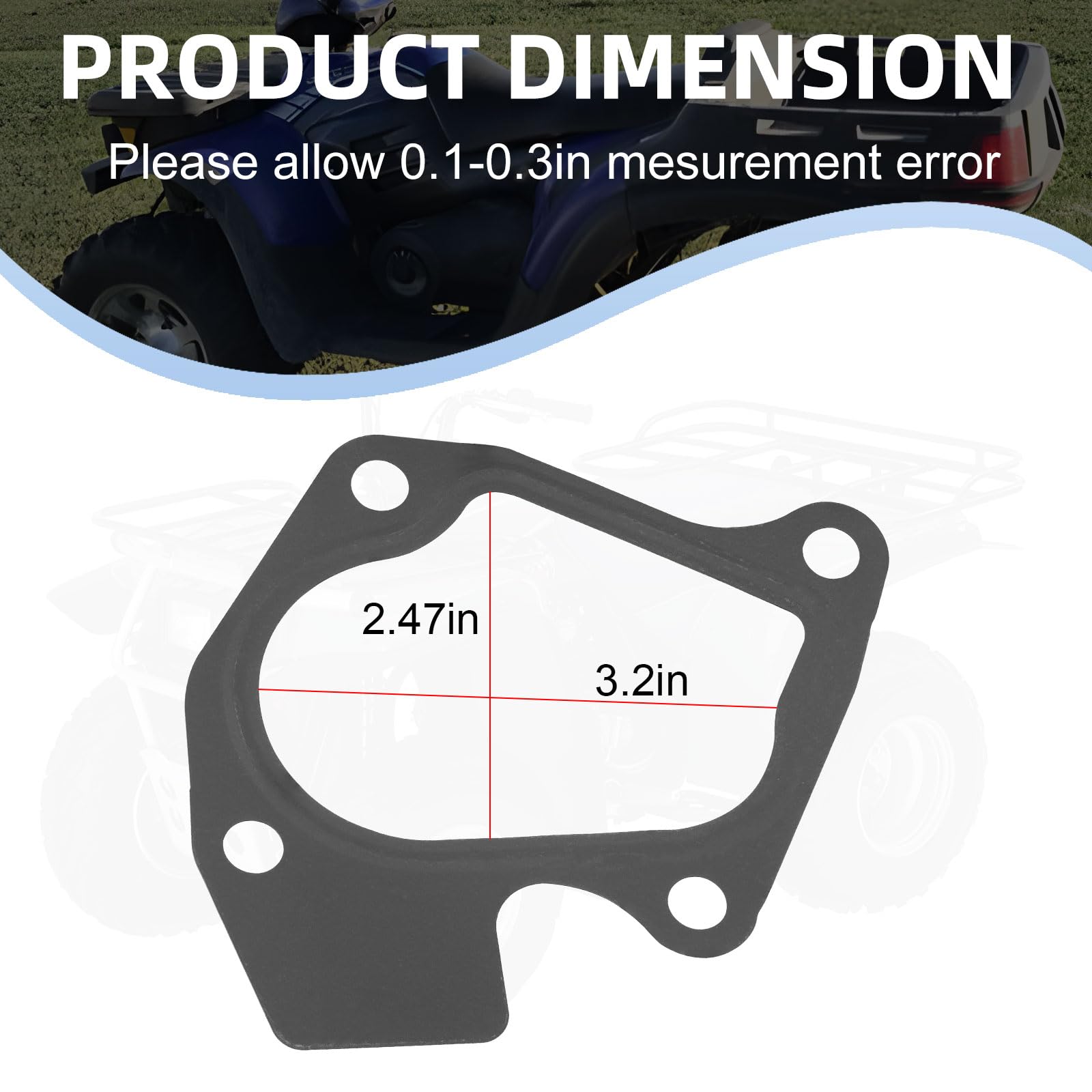 Amazon.com: Gasket for Polaris RZR PRO XP Turbo IQ Turbo FST