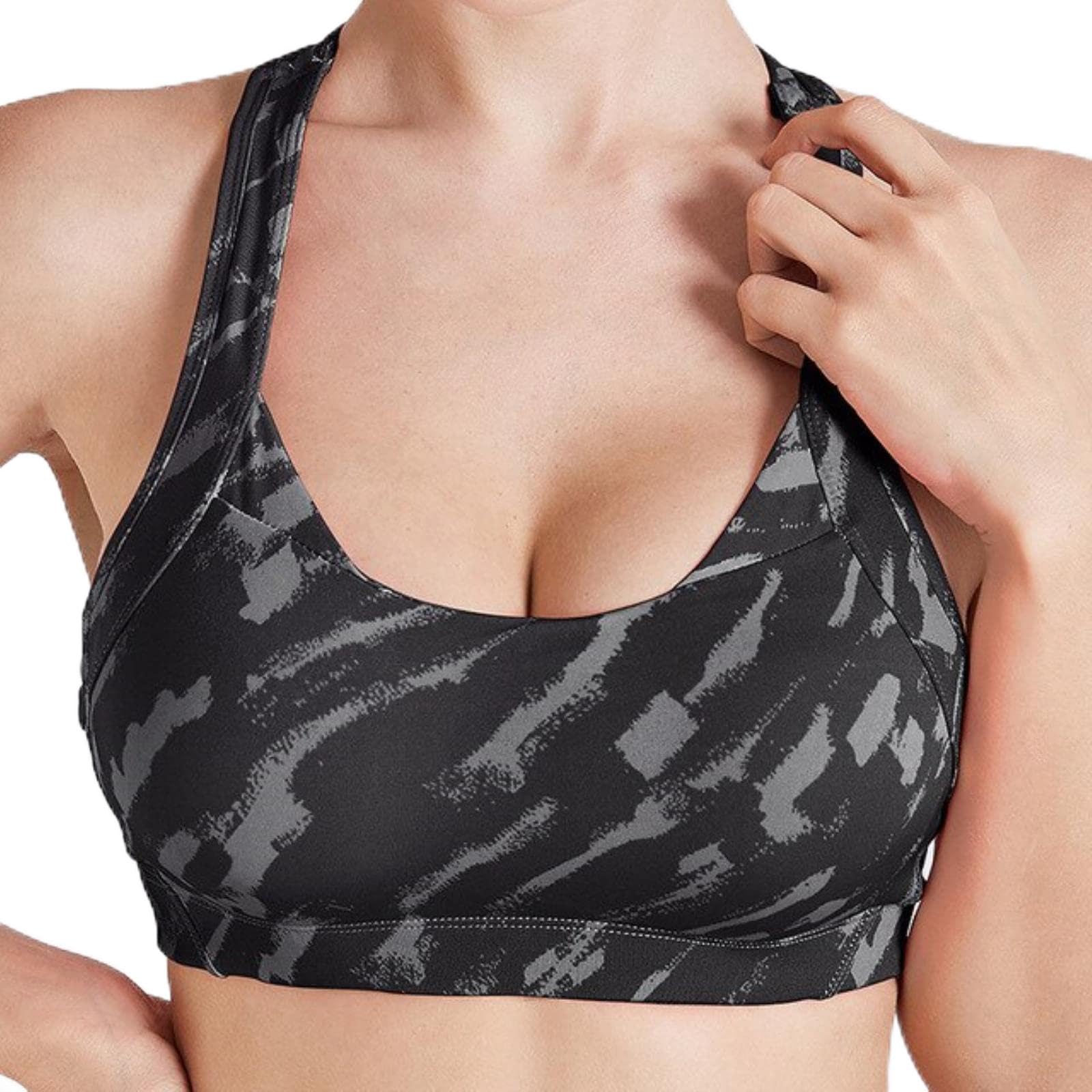 Biustonosz sportowy z wkładką Push Up Crop Top bez szwu, damski biustonosz na siłownię, trening, joga, top do biegania, odzież sportowa, aktywny top do jogi