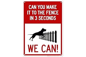 Beware of Dog Signs for Fence Funny: Can You Make It to...