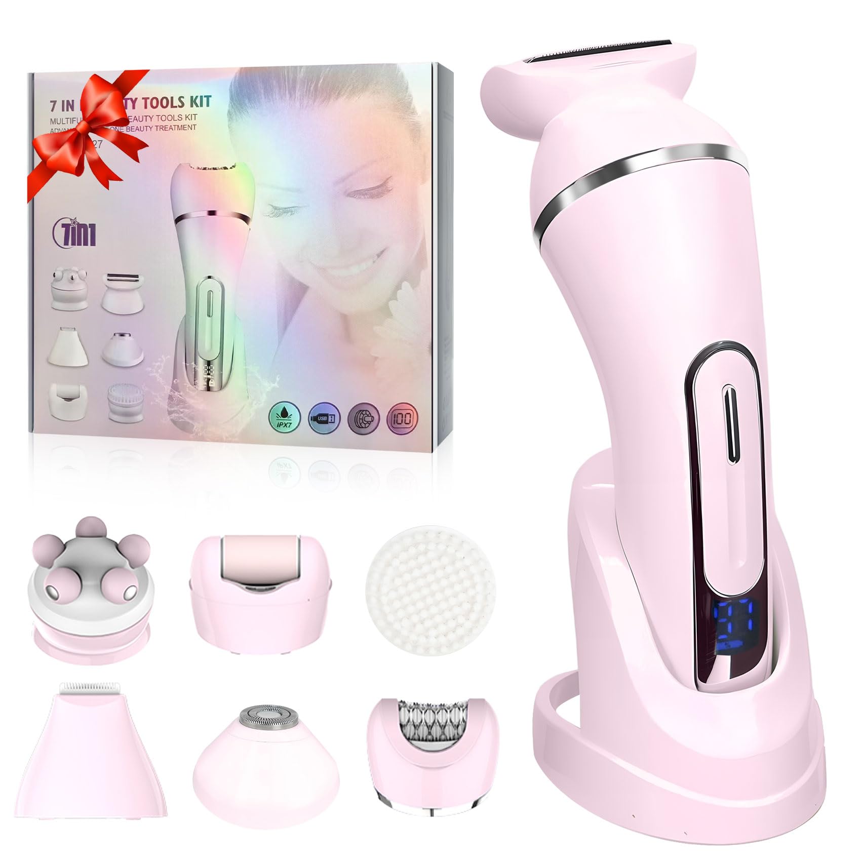 Amazon.com : 3.0 Women Face Epilator, 7-in-1 Rechargeable Facial