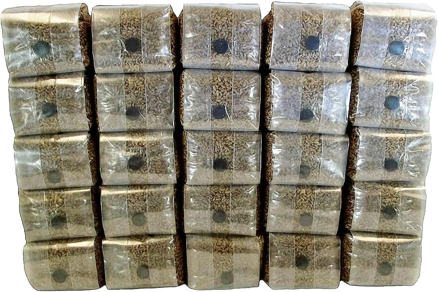 Out-Grow Sterilized Rye Berry Mushroom Substrate with Self Healing Injection Port (25)