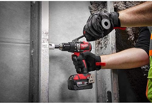 Miniatura 5 de Milwaukee 2992-22 M18 18-Volt Litio-Ion Brushless - Taladro de martillo inalámbrico y sierra circular (2 herramientas) con dos baterías de 4.0 Ah